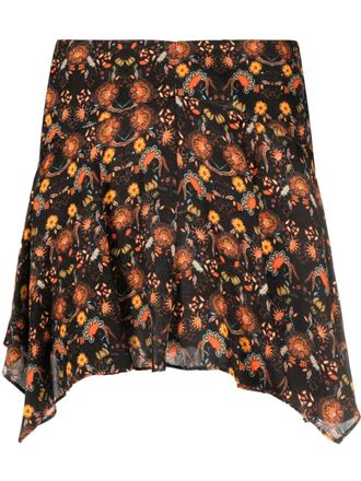 Isabel Marant Isabel Marant Perinne Printed Mini Skirt