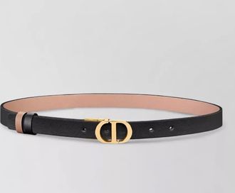 Dior signature belt reversible design adjustable length