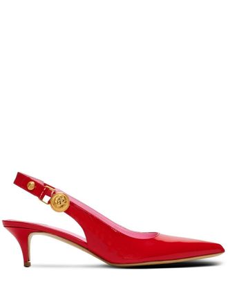 Balmain Pumps Eva con cinturino posteriore - Rosso