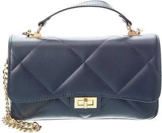 Persaman New York Cora16 Quilted Leather Satchel