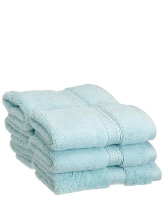 Superior 6Pc Egyptian Cotton Washcloth Set