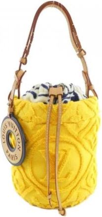 Louis Vuitton Pre-owned Vintage Bucket Bag - Dames - Vintage Tas - Geel - ONE Size - Vintage