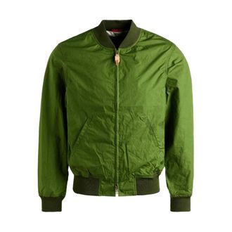 Manifattura Ceccarelli Tank Bomber - Heren - Bomber jackets - Groen - S - Katoen - Jassen