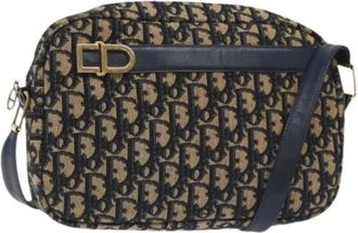 Dior Pre-owned Vintage Canvas Schoudertas - Dames - Vintage Schoudertas - Veelkleurig - ONE Size - Leer - Vintage
