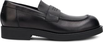 Maison Margiela Mens Leather Loafers Black Calfskin