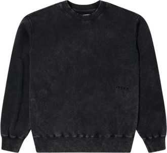 Edwin Zwaargewicht Crew Sweatshirt - Heren - Sweatshirts - Grijs - L - Katoen - Hoodies & sweatvesten