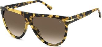 Victoria Beckham VB 1004/S EPZ/HA Womens Sunglasses Tortoiseshell Size 60
