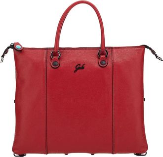 Gabs Omkeerbare Rode Leren Reistas - Dames - Shoppers - Rood - ONE Size - Katoen - Tassen