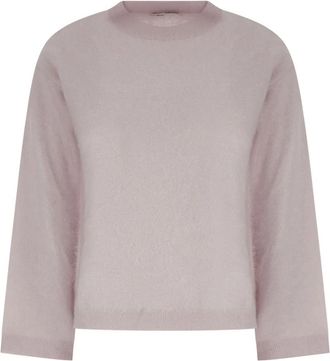 KANGRA Jersey de cuello redondo - Knitwear - Mujer - Rosa - XS