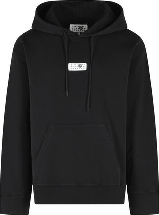 Maison Margiela Black Cotton Sweatshirt