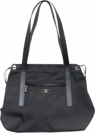 Gucci Black Nylon Tote Bag (Pre-Owned)