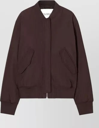 Closed single-breasted jacket