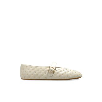 Ferragamo Dames, Schoenen, Beige, Maat: 37 EU Leer