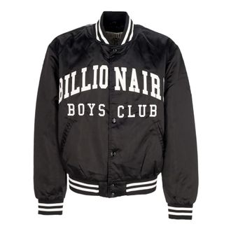 Billionaire Boys Club Heren, Jassen, Zwart, Maat: M Satijn