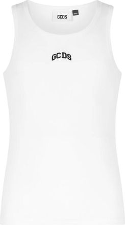 GCDS Gcds, Dames, Tops, Wit, Maat: 2XS Katoen