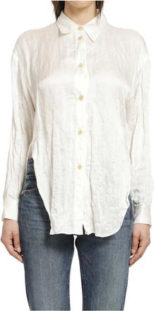 Khaite Mujer, Blusas y Camisas, Blanco, Talla: S