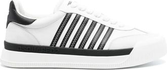Dsquared2 Schoenen, Heren, Veelkleurig, 43 EU, Leer, New Jersey Sneakers