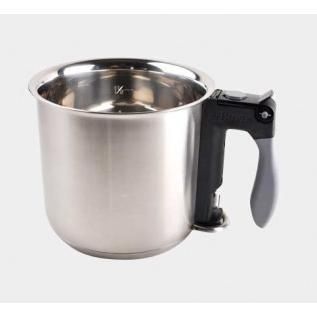 De Buyer De-buyer Olla Ba&ntilde;o Mar&iacute;a Plateada 1,5 Litros Acero Inoxidable