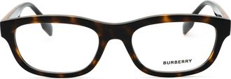 Burberry 0BE2385U Rectangular Tortoiseshell Eyeglasses - Brown