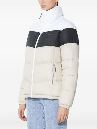 Columbia colour-block puffer jacket - Neutrals