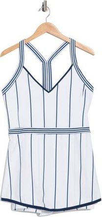 Free People FP Movement Cool on the Court Tennis Romper in White at Nordstrom Rack, Size X-Large
