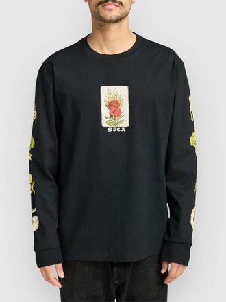 Rvca Ksl Longsleeve schwarz