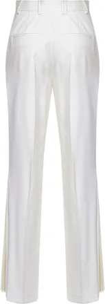 Giuseppe Di Morabito Womens Flared Trousers Virgin Wool - White