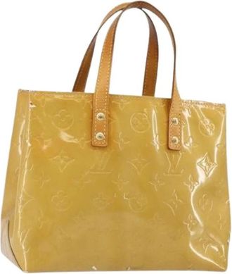 Louis Vuitton Pre-owned Vintage Handtas - Dames - Vintage Handtas - Beige - ONE Size - Leer - Vintage