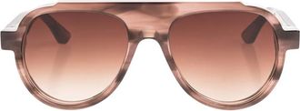 Thierry Lasry Clandesty pilot-frame sunglasses - Brown