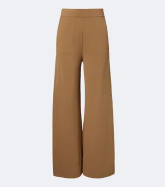 Max Mara Knitted wide-leg pants
