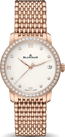 Blancpain Womens Villeret 33mm Automatic Watch