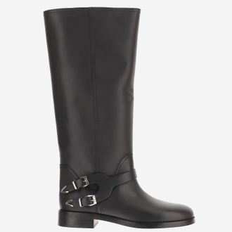 Pinko Stivali Cheval in pelle Pinko