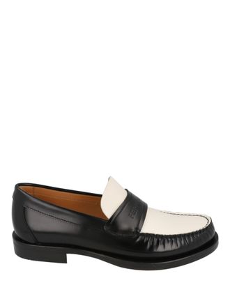 Ferragamo Fillmore Embossed Moccasin Loafers - Wide Width