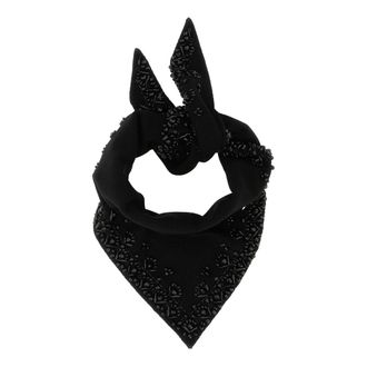 P.A.R.O.S.H. Bufanda Look 26 - Accessories - Mujer - Negro - ONE SIZE