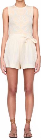 Marie Oliver Cori Short In Oyster