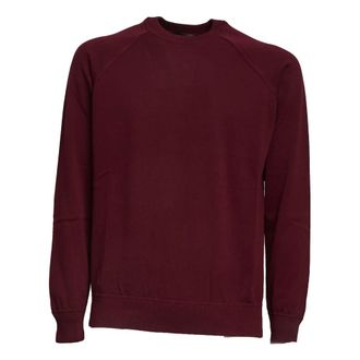 FILIPPO DE LAURENTIIS Round-neck Knitwear, male, Red, Size: 3XL Maglia felpa girocollo
