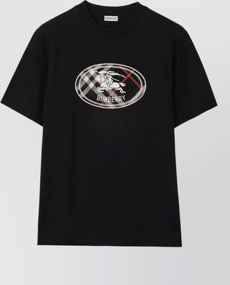 Burberry cotton relaxed-fit logo-embroidered t-shirt