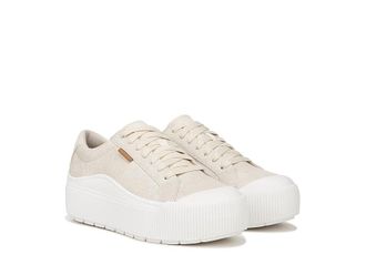 Dr. Scholls Time Max Lace-Up Shoes Womens Shoes Beige : 8.5 M