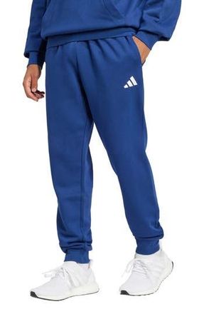 adidas Essentials Feelcozy Fleece Pants in Dkblue/whi at Nordstrom Rack, Size Xx-Large