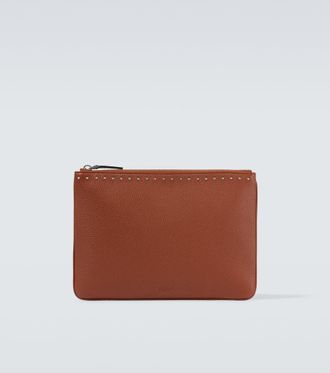 Valentino Garavani Rockstud leather pouch