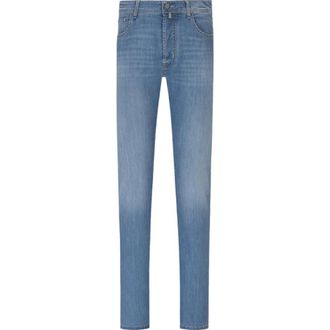 Jacob Cohen Slim-fit Jeans, male, Blue, Size: W34 Bard Regular-Slim Jeans