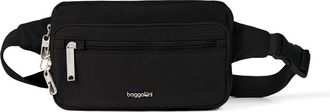 Baggallini Securtex Classic Anti-Theft Belt Bag Sling in Black at Nordstrom