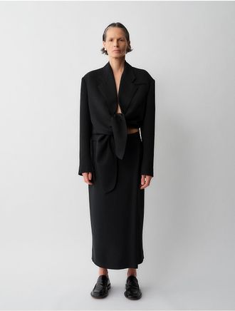Calvin Klein Womens Hallie Skirt - Black - 40