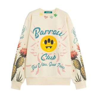 Barrow Sweatshirts, male, Multicolor, Size: XL Crewneck Sweatshirt