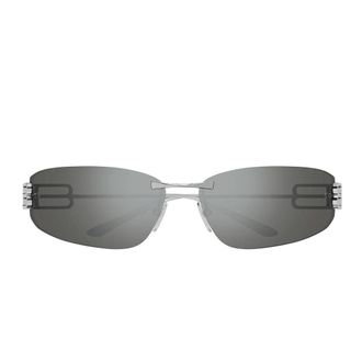 Balenciaga Sunglasses, unisex, Gray, Size: ONE SIZE Extreme Cat-eye Sunglasses