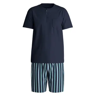 CALIDA Calida, Pyjamas, male, Blue, Size: XL Short pyjama