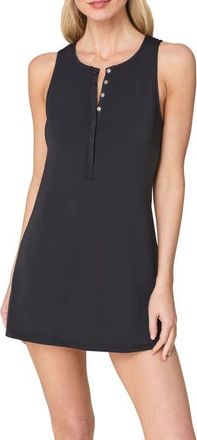 Andie Swim The Malibu Long Torso One-Piece Swim Dress in Black at Nordstrom, Size X-Small