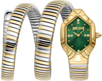 Just Cavalli Candela Green Dial Ladies Watch JC1L429M0045