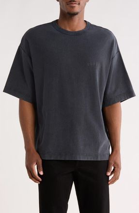 Purple Textured Cotton Jersey T-Shirt in Black at Nordstrom Rack, Size Xx-Large
