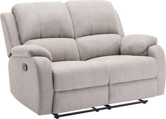 Vente-Unique Vente-unique - Divano 2 posti relax in Microfibra Grigio - brody